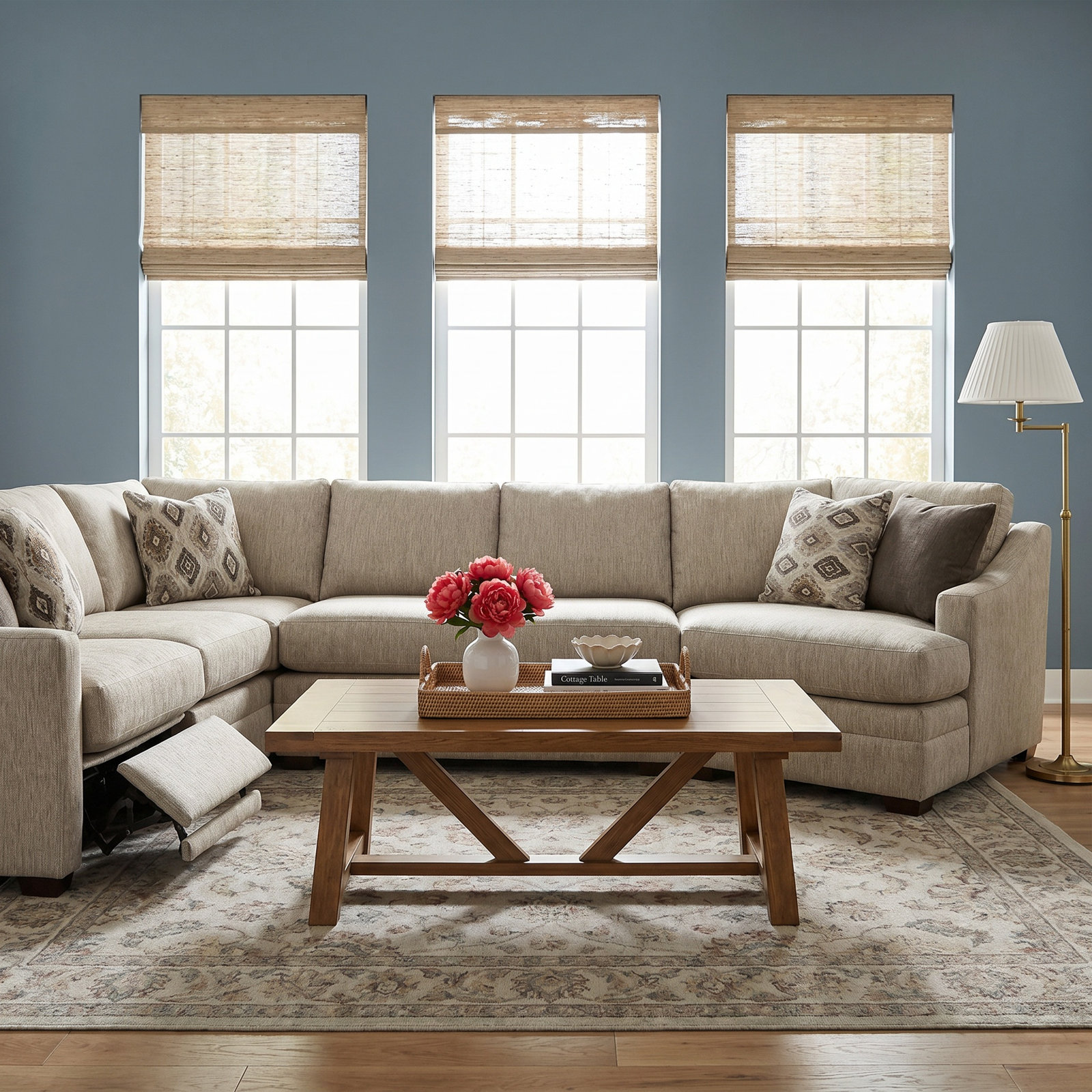 Ellwood Sectional, Kaydence 42, Power - Push Button