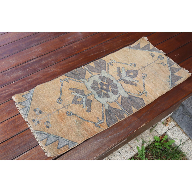 Tapis turc rétro fait à la main pour un décor bohémien Pimentez votre espace de vie avec un petit accent turc antique
