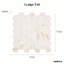 Sculpt 2" Glass Honeycomb Mosaic Wall & Floor Tile-62884617