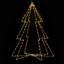 Latitude Run® 240 lights x 24" Warm White Twinkle LED Tree Steel Wire Silhouette Light.-952117212-952117203