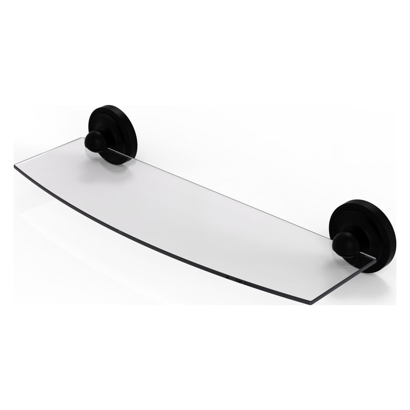 Gober Bracket Shelf, 18", Matte Black