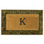 Tapis d'extérieur antidérapant monogramme personnalisé 30 po x 18 po Prestige-1669061727-1668400482