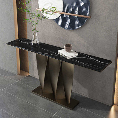 Table de véranda luxueuse de style italien
