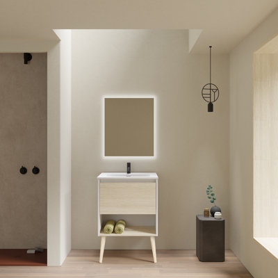 Selsey Vanity & Mirror Set