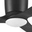 Ventilateur de plafond noir mat 52 "avec lumière DEL et télécommande Lynton