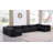 Houswerth Upholstered U-Shaped Sectional Reversible-94884364