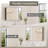Lunara Recessed & Surface Framed 2 Door Medicine Cabinet with Mirror and Shelves-708016367-712726950