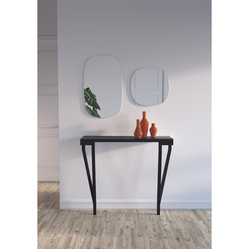 Fuchs 90cm Console Table, Black