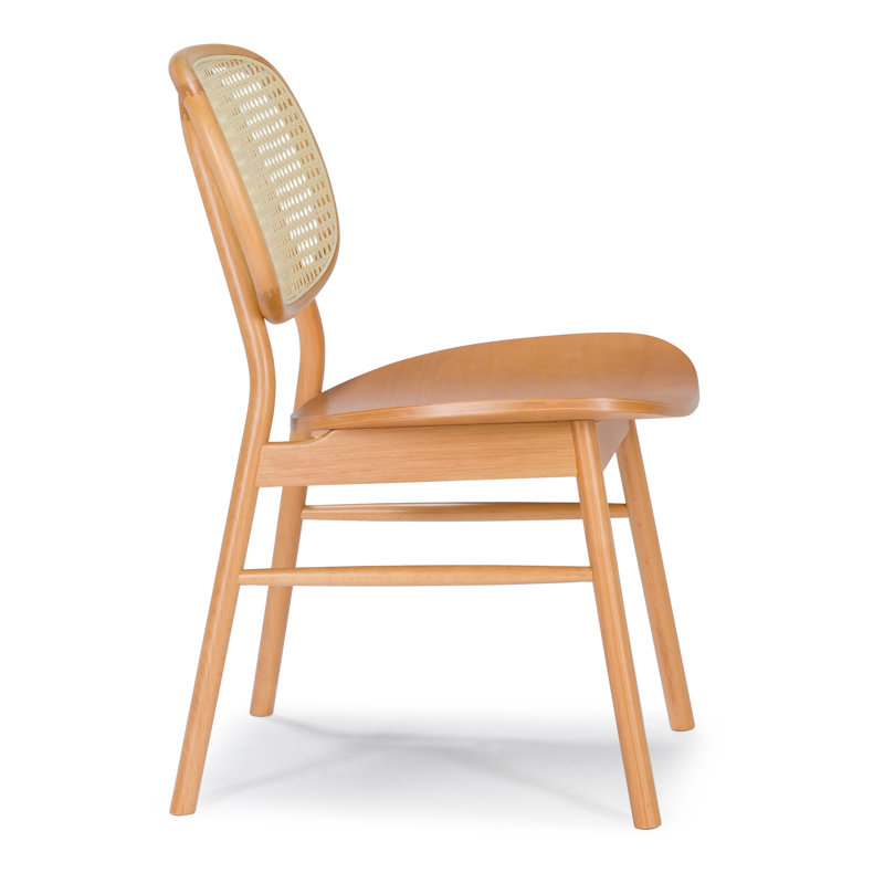17'' H Beech Side Chair, Natural