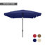Parasol de marché rectangulaire avec auvent à jupe 10 'x 8' Havelka-1115663523