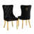 Black Velvet-Gold Leg