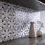 Radiant Hexagon 7,88 po X 9,45 po Carrelage mural et de plancher en porcelaine mat-108199943