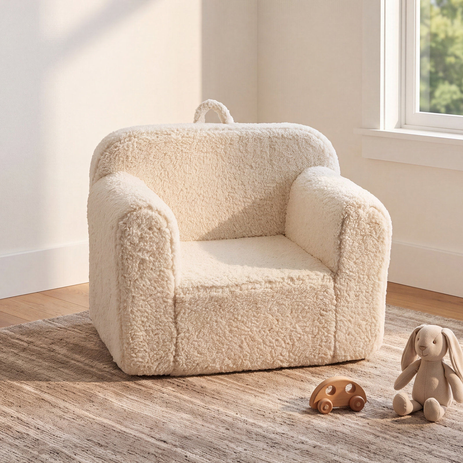 Alexia Kids Club Chair, Beige