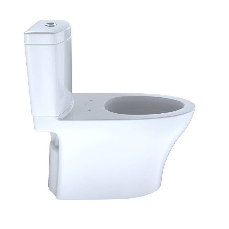 Aquia® IV Dual-Flush Elongated Two-Piece Toilet with High Efficiency Flush (Seat Included), Cotton