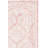 Dylanne Damask Handmade Tufted Wool Area Rug in Pink/Ivory-875728581