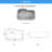 Sconset 31.5'' L Single Bowl Stainless Steel Kitchen Sink