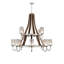 Barrel Stave 12 - Light Chandelier