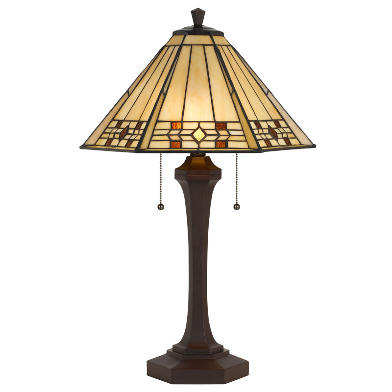 Lampe de table noir mat 26 po Bernards