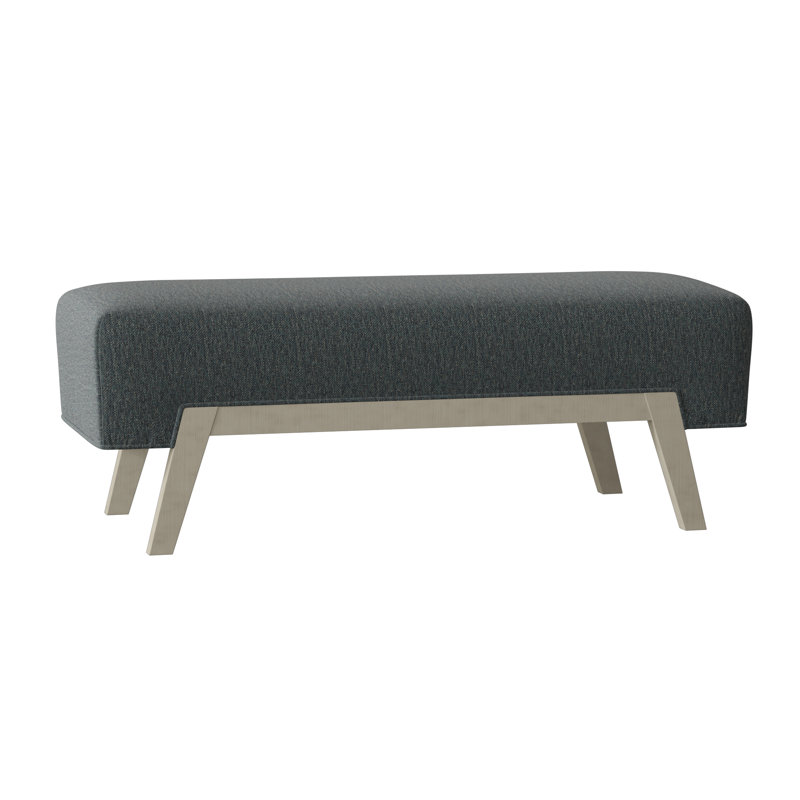 Lorain Upholstered Bench, Oasis (9508 97), French Oak