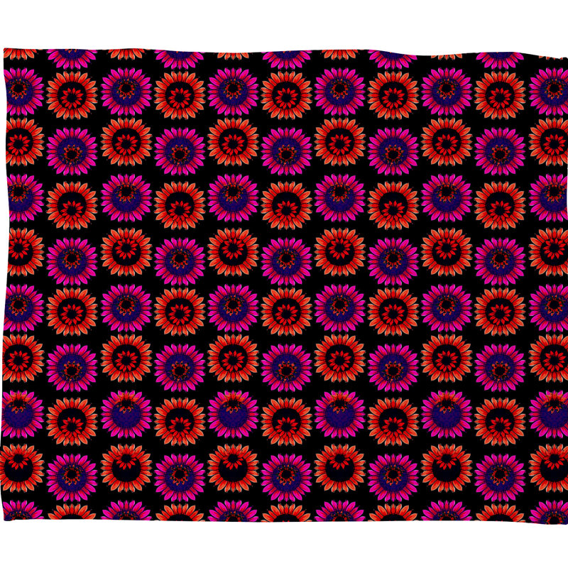 Jeté floral automne