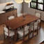 Nordic-French Vintage Dining Table-2070747340