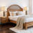 23.25" Distressed Gray Table Lamp LED Integrated