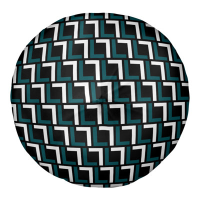 Housse et insert de coussin rond Philadelphia Football Luxury