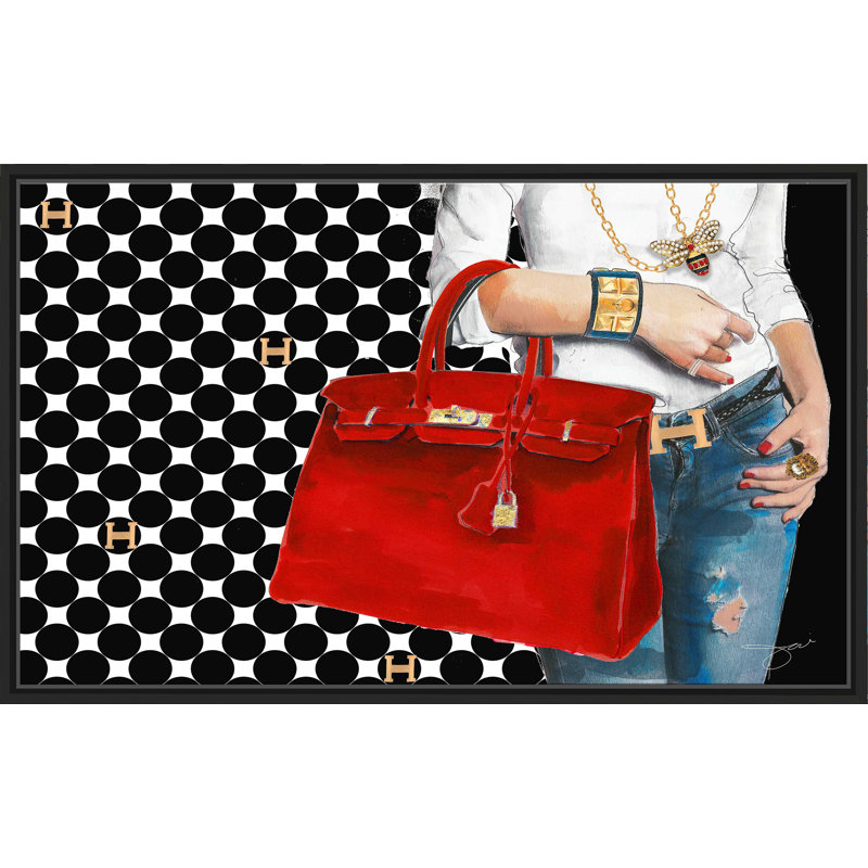«Hermes Day» par By Jodi - impression, Cadre flottant noir, H 27,5 po x l 43,5 po x P 2 po