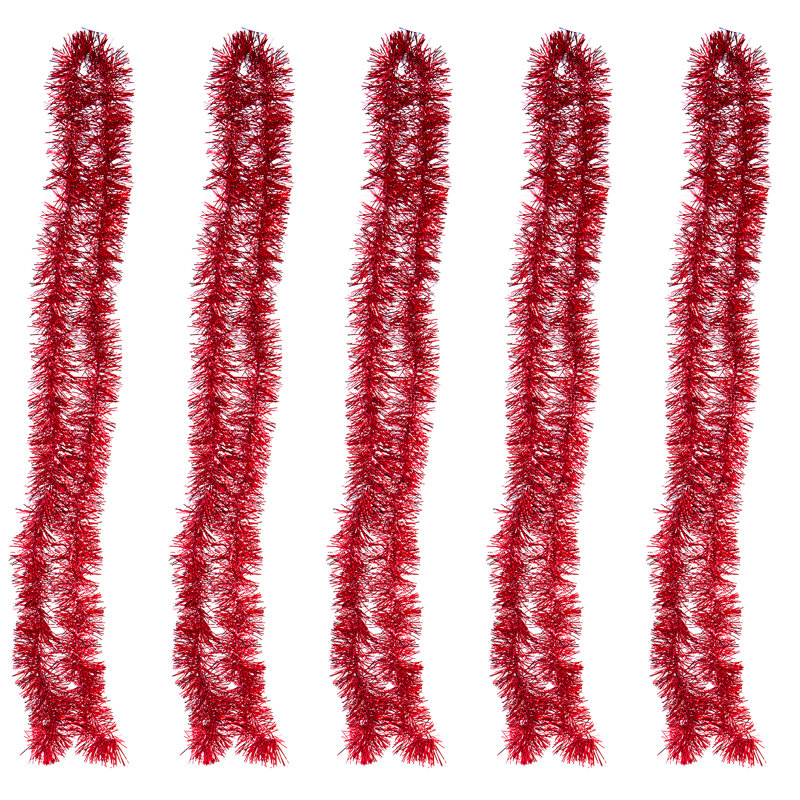 200cm Tree Garland, Red