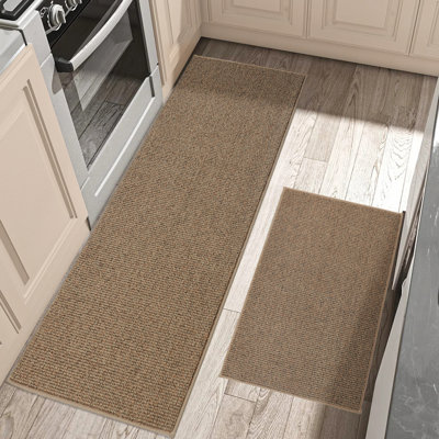 Solid Colour Non-Skid Kitchen Mat
