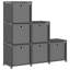 Myren 103cm W Metal Shelving Unit-1020267940