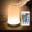 Lampe de chevet, lampe portative pour chambre à coucher, chambre de bébé, veilleuse à DEL, veilleuse RVB à changement de couleur 13, USB rechargeable