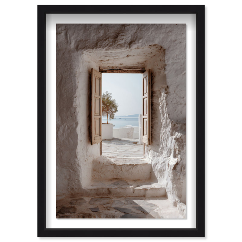 Mortar Meditation Print by Oliver Gal, 37.5"H x 25.5"W, Black Shadowbox