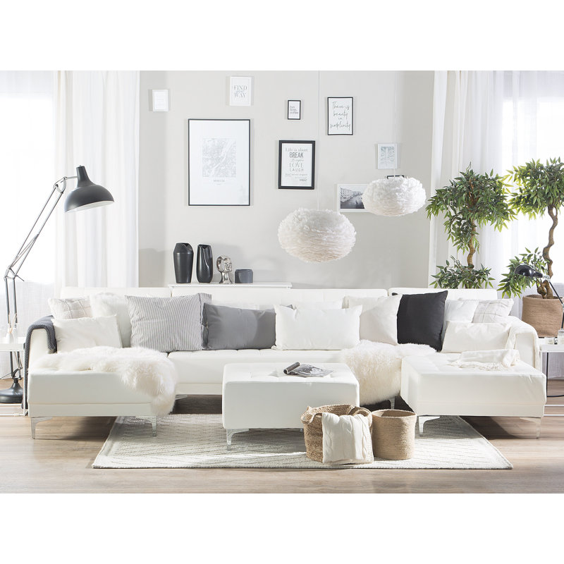 Finnegan 5 Seater Faux Leather Sleeper