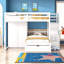 Lit superposé avec tiroirs Kadijatu Kids-2038375968