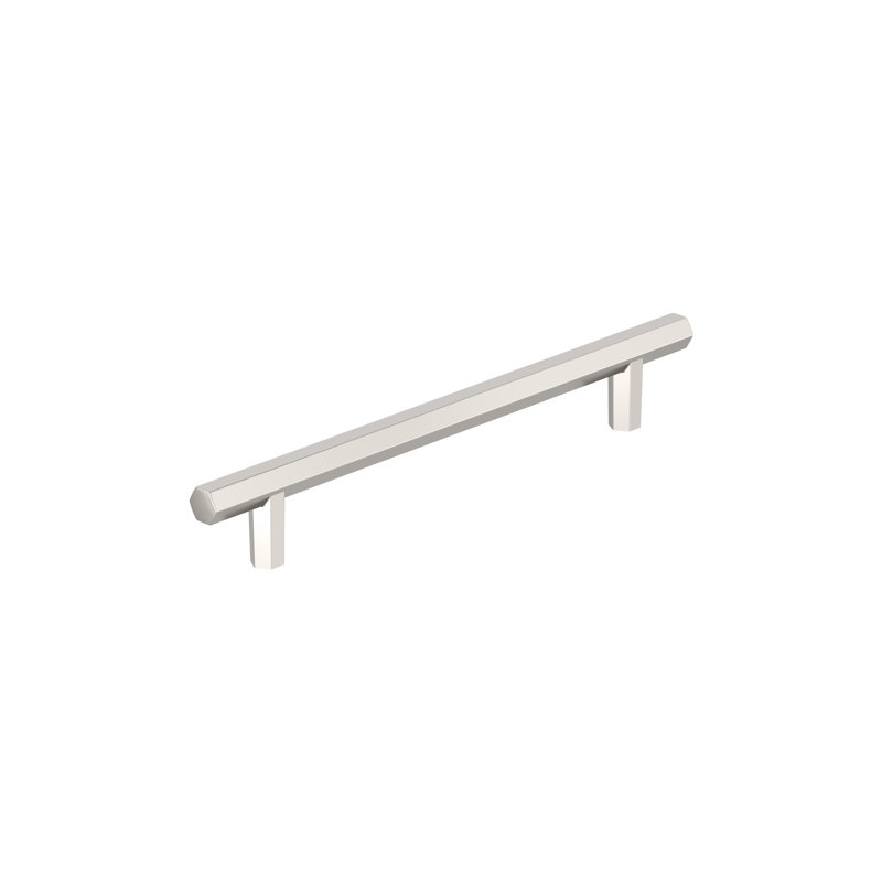 Poignée barre Caliber, 6 5/16", Nickel poli