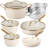 Gotham Steel 10 Piece Hammered Nonstick Ceramic Cookware Set-101798093