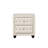 Mithil Queen 3PC Bedroom Set Cream-147837692-147837690-147837688