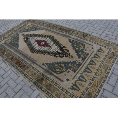Modern Rugs, 5.3x9.4 ft Large Rug, Green Kitchen Rugs, Bedroom Rugs, Turkish Rug, Vintage Rugs