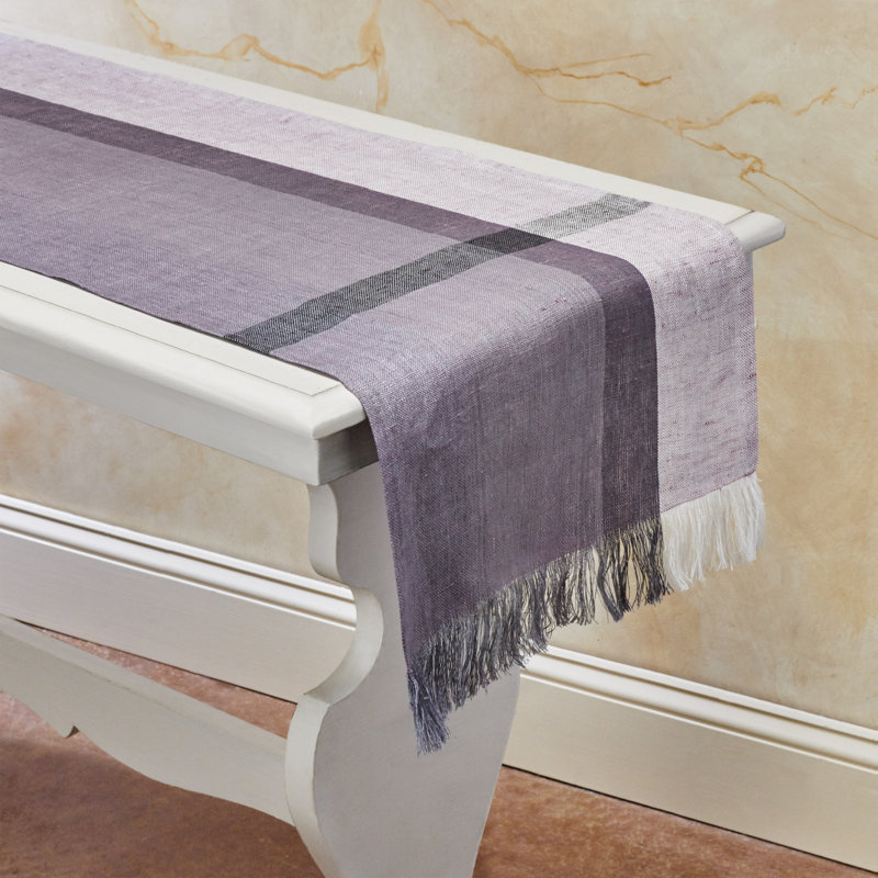 Ajay Table Runner, Purple