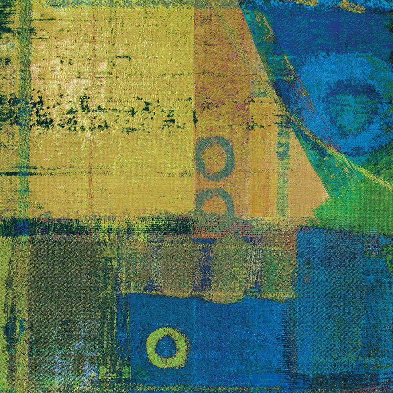 Vibe II - Wrapped Canvas Print, 30cm H x 30cm W x 3.8cm D