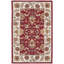 Tapis intérieur / extérieur rouge crocheté à la main Harkins-17849622