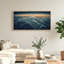 Ensemble de 1 tableau abstrait sur toile représentant un paysage-130706699-130706695