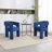 Demita 19.49'' H Tufted Velvet Upholstered Armchair-2054740869