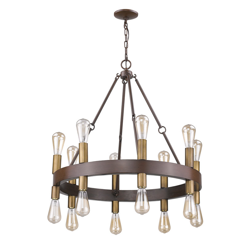 Lustre spectaculaire à 16 lumières Cambrey