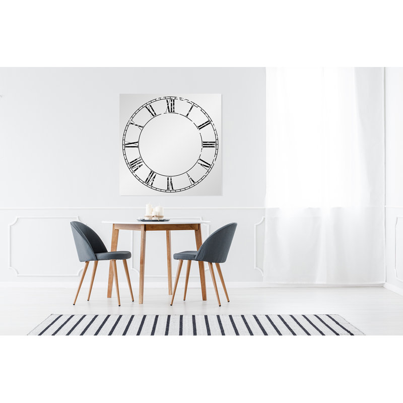 Arlington Flat Makeup / Shaving Mirror, 122cm H x 122cm W