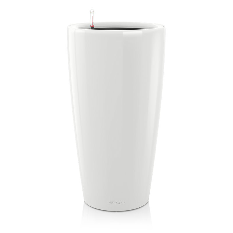 Rondo Pot Planter, 75 cm H x 40 cm W x 40 cm D, White