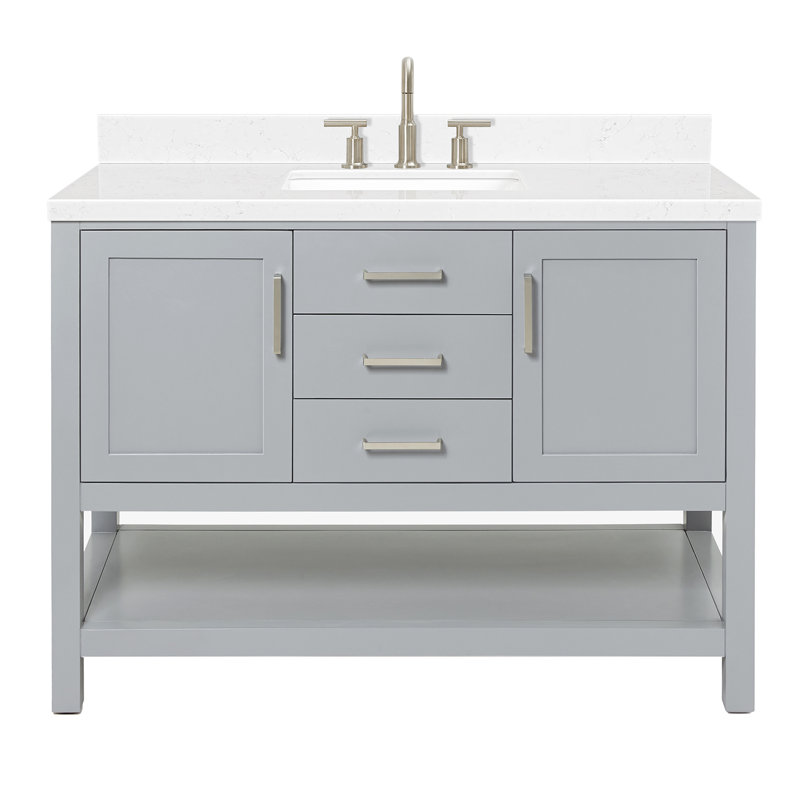 Bayhill 48.25 in. Single Vanity, Gray