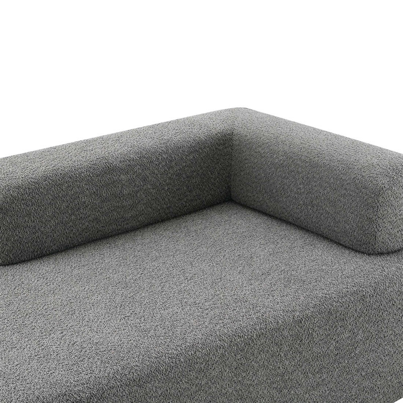 Special-shaped Frame for Oversized U Shaped Sectional Sofa, Convertible Sleeper, Gray