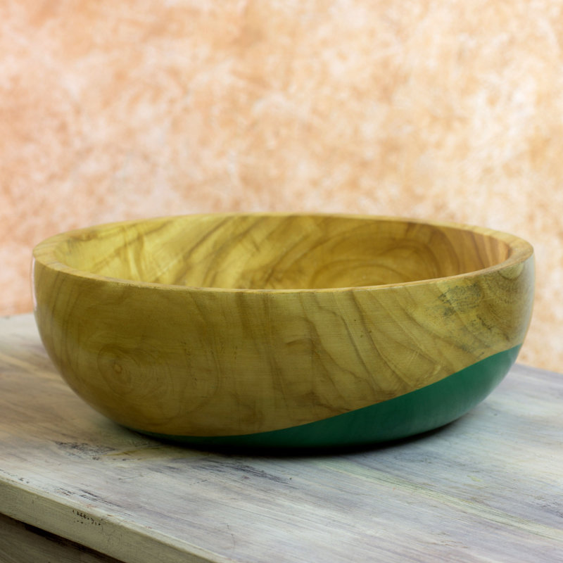 Wood Serving Bowl